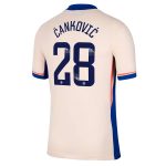 Chelsea FC chelsea wsl nike away stadium shirt 2024-25 – kids with Čanković 28 printing Jerseys - Official Football Shirts UK