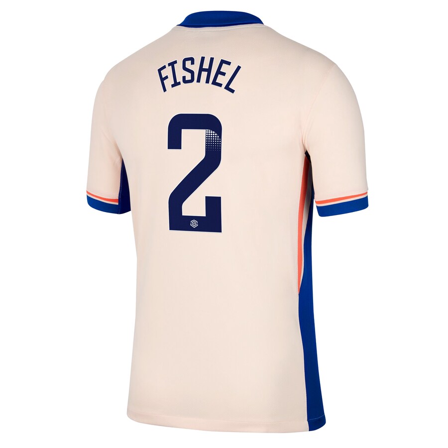 Chelsea FC chelsea wsl nike away stadium shirt 2024-25 – kids with fishel 2 printing Jerseys - Official Football Shirts UK