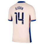 Chelsea FC chelsea wsl nike away stadium shirt 2024-25 – kids with björn 14 printing Jerseys - Official Football Shirts UK