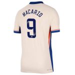Chelsea FC chelsea wsl nike dri fit adv away match shirt 2024-25 with macario 9 printing Jerseys - Official Football Shirts UK