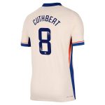 Chelsea FC chelsea wsl nike dri fit adv away match shirt 2024-25 with cuthbert 8 printing Jerseys - Official Football Shirts UK
