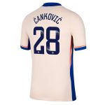 Chelsea FC chelsea wsl nike away stadium shirt 2024-25 with Čanković 28 printing Jerseys - Official Football Shirts UK