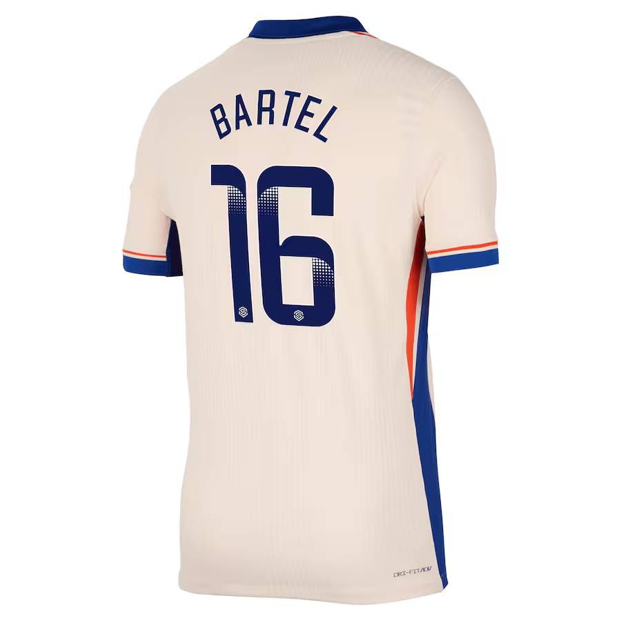 Chelsea FC chelsea wsl nike dri fit adv away match shirt 2024-25 with bartel 16 printing Jerseys - Official Football Shirts UK
