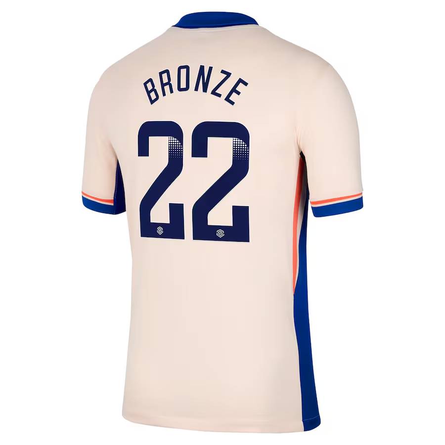 Chelsea FC chelsea wsl nike away stadium shirt 2024-25 with bronze 22 printing Jerseys - Official Football Shirts UK