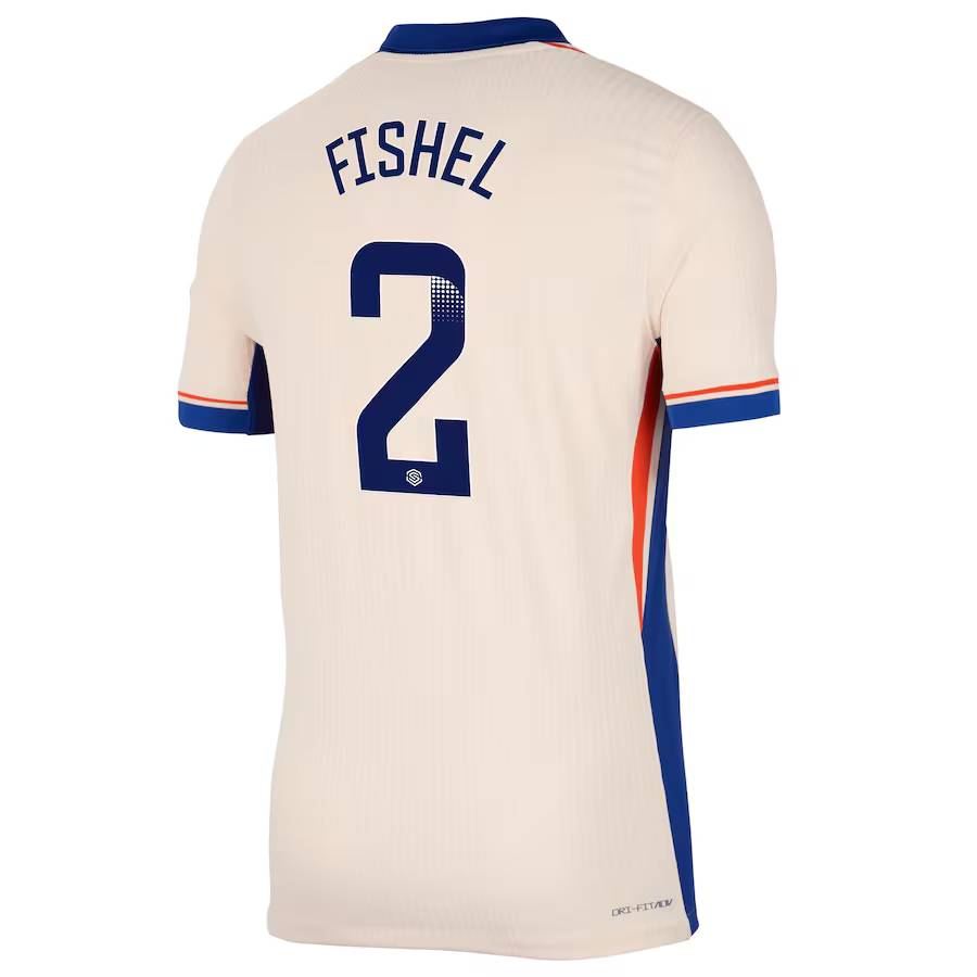 Chelsea FC chelsea wsl nike dri fit adv away match shirt 2024-25 with fishel 2 printing Jerseys - Official Football Shirts UK