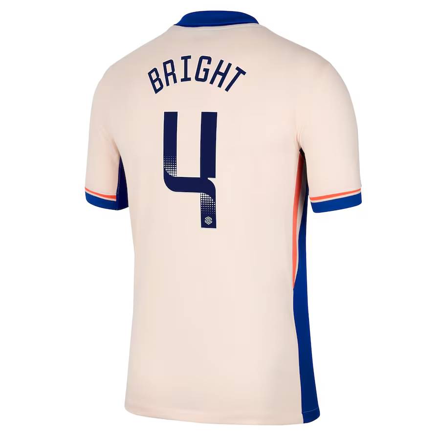 Chelsea FC chelsea wsl nike away stadium shirt 2024-25 with bright 4 printing Jerseys - Official Football Shirts UK