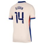 Chelsea FC chelsea wsl nike dri fit adv away match shirt 2024-25 with björn 14 printing Jerseys - Official Football Shirts UK