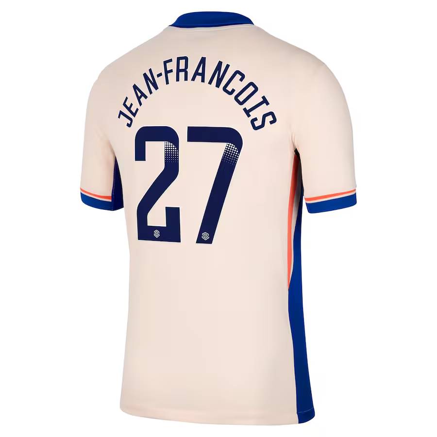 Chelsea FC chelsea wsl nike away stadium shirt 2024-25 with jean-françois 27 printing Jerseys - Official Football Shirts UK