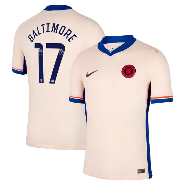 Chelsea FC chelsea wsl nike away stadium shirt 2024-25 with baltimore 17 printing Jerseys - Official Football Shirts UK