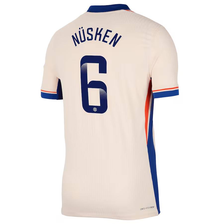 Chelsea FC chelsea wsl nike dri fit adv away match shirt 2024-25 with nüsken 6 printing Jerseys - Official Football Shirts UK