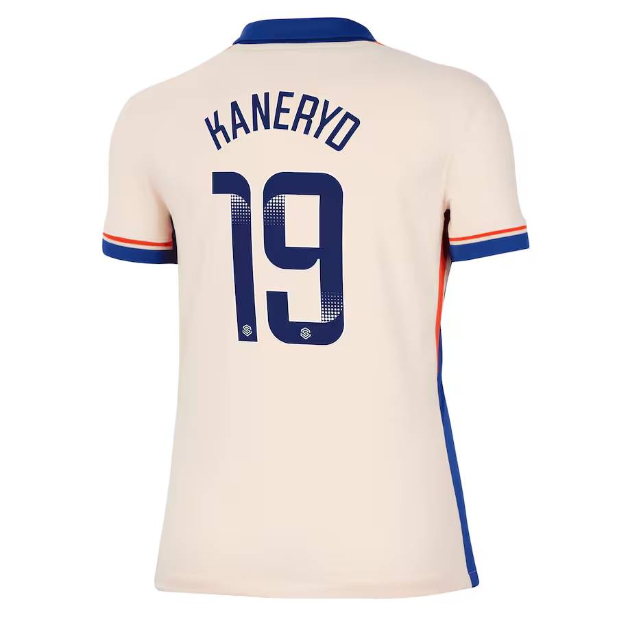 Chelsea FC chelsea wsl nike away stadium shirt 2024-25 – womens with kaneryd 19 printing Jerseys - Official Football Shirts UK