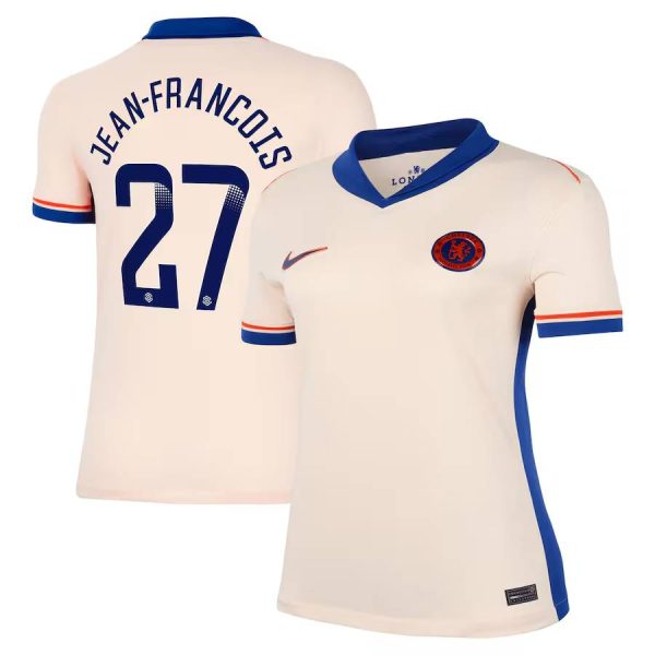 Chelsea FC chelsea wsl nike away stadium shirt 2024-25 – womens with jean-françois 27 printing Jerseys - Official Football Shirts UK