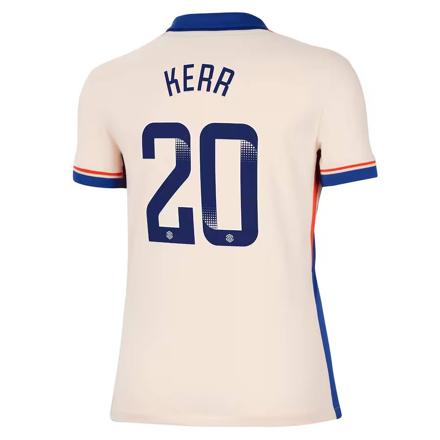 Chelsea FC chelsea wsl nike away stadium shirt 2024-25 – womens with kerr 20 printing Jerseys - Official Football Shirts UK