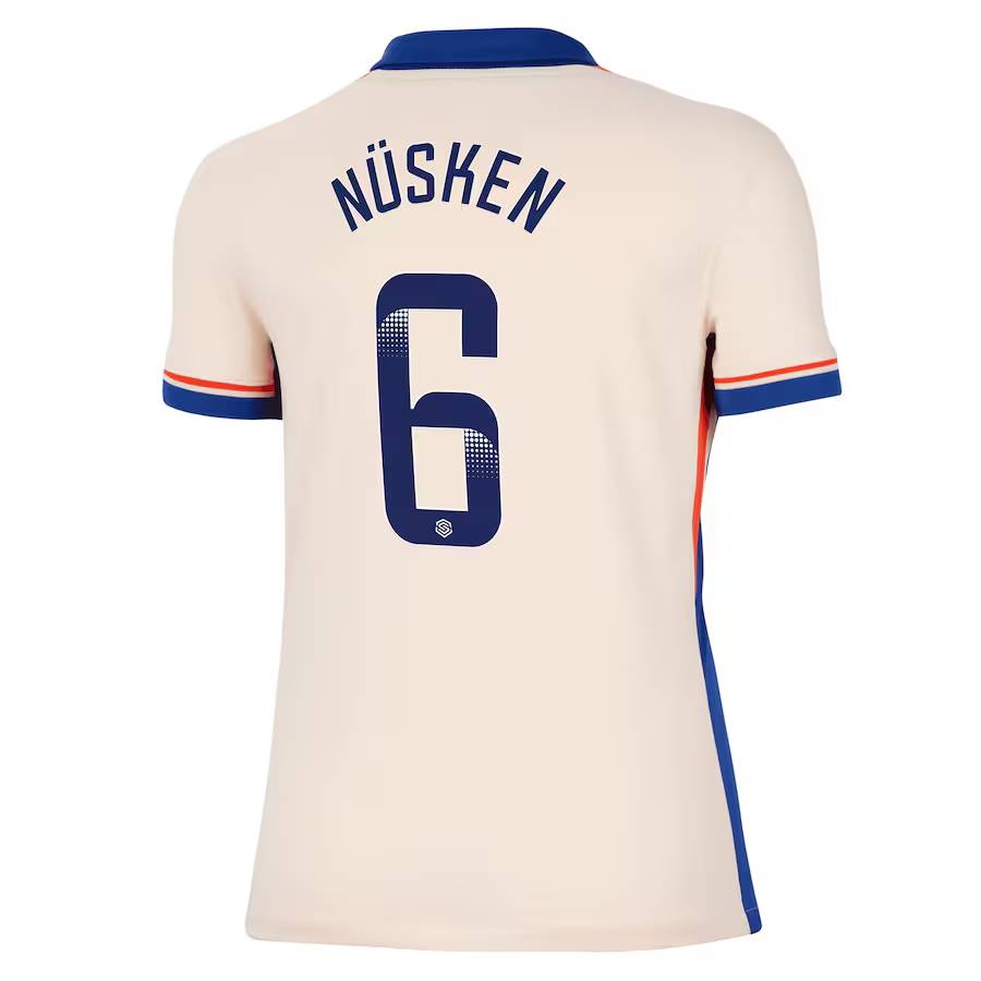 Chelsea FC chelsea wsl nike away stadium shirt 2024-25 – womens with nüsken 6 printing Jerseys - Official Football Shirts UK