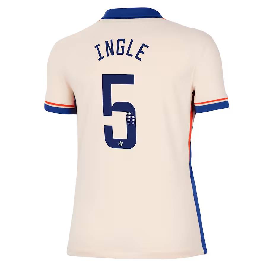 Chelsea FC chelsea wsl nike away stadium shirt 2024-25 – womens with ingle 5 printing Jerseys - Official Football Shirts UK