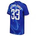 Chelsea FC chelsea wsl nike home stadium shirt 2024-25 – kids with beever-jones 33 printing Jerseys - Official Football Shirts UK