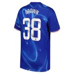 Chelsea FC chelsea wsl nike home stadium shirt 2024-25 – kids with brown 38 printing Jerseys - Official Football Shirts UK