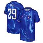 Chelsea FC chelsea wsl nike home stadium shirt 2024-25 – kids with fox 29 printing Jerseys - Official Football Shirts UK