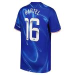 Chelsea FC chelsea wsl nike home stadium shirt 2024-25 – kids with bartel 16 printing Jerseys - Official Football Shirts UK
