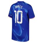 Chelsea FC chelsea wsl nike home stadium shirt 2024-25 – kids with james 10 printing Jerseys - Official Football Shirts UK
