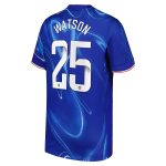 Chelsea FC chelsea wsl nike home stadium shirt 2024-25 – kids with watson 25 printing Jerseys - Official Football Shirts UK