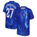 Chelsea FC chelsea wsl nike home stadium shirt 2024-25 – kids with jean-françois 27 printing Jerseys - Official Football Shirts UK