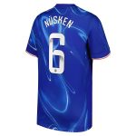Chelsea FC chelsea wsl nike home stadium shirt 2024-25 – kids with nüsken 6 printing Jerseys - Official Football Shirts UK