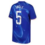 Chelsea FC chelsea wsl nike home stadium shirt 2024-25 – kids with ingle 5 printing Jerseys - Official Football Shirts UK