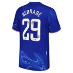 Chelsea FC chelsea wsl nike dri-fit adv home match shirt 2024-25 with bernabé 29 printing Jerseys - Official Football Shirts UK