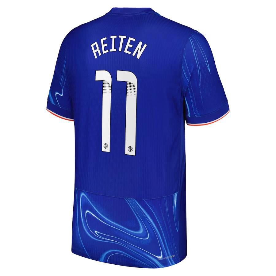 Chelsea FC chelsea wsl nike dri-fit adv home match shirt 2024-25 with reiten 11 printing Jerseys - Official Football Shirts UK
