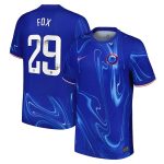 Chelsea FC chelsea wsl nike dri-fit adv home match shirt 2024-25 with fox 29 printing Jerseys - Official Football Shirts UK