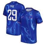 Chelsea FC chelsea wsl nike home stadium shirt 2024-25 with fox 29 printing Jerseys - Official Football Shirts UK