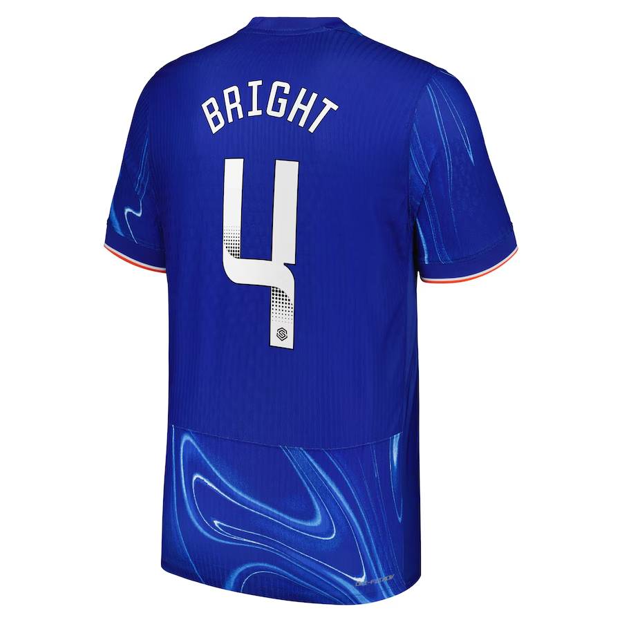 Chelsea FC chelsea wsl nike dri-fit adv home match shirt 2024-25 with bright 4 printing Jerseys - Official Football Shirts UK