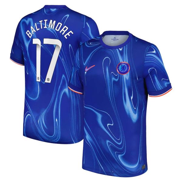 Chelsea FC chelsea wsl nike home stadium shirt 2024-25 with baltimore 17 printing Jerseys - Official Football Shirts UK