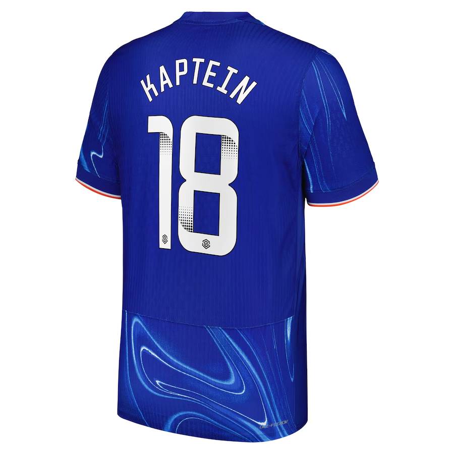 Chelsea FC chelsea wsl nike dri-fit adv home match shirt 2024-25 with kaptein 18 printing Jerseys - Official Football Shirts UK