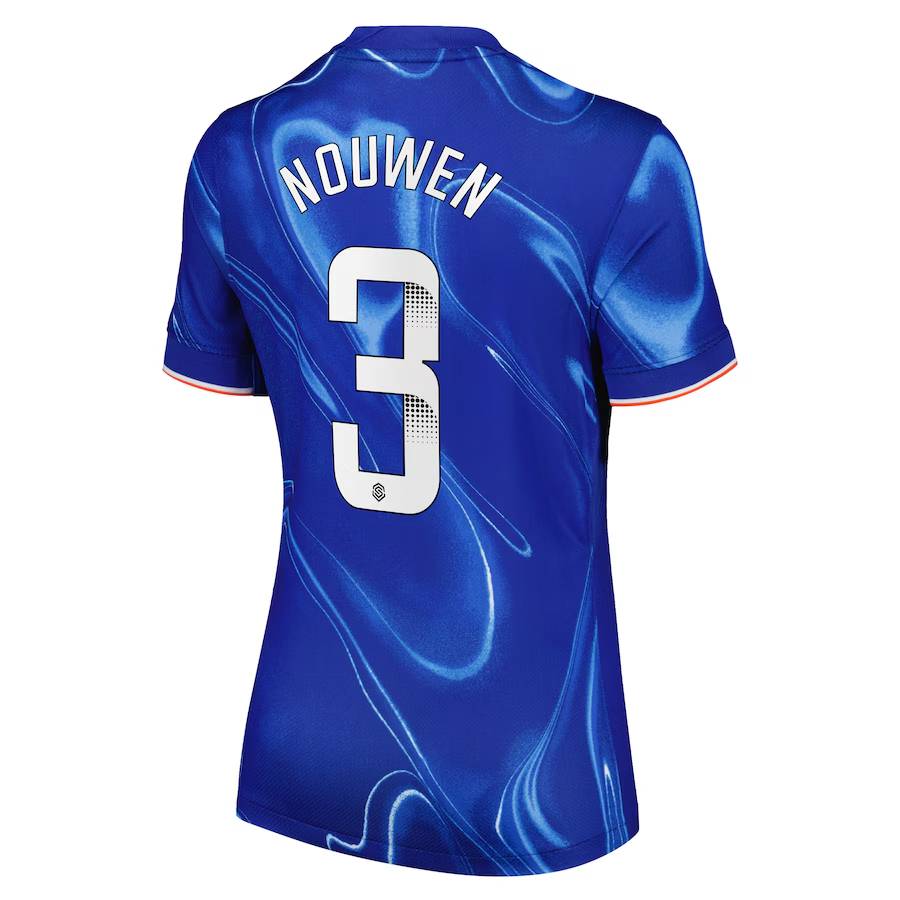 Chelsea FC chelsea wsl nike home stadium shirt 2024-25 – womens with nouwen 3 printing Jerseys - Official Football Shirts UK