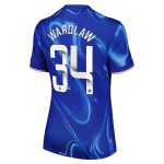 Chelsea FC chelsea wsl nike home stadium shirt 2024-25 – womens with wardlaw 34 printing Jerseys - Official Football Shirts UK