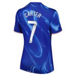 Chelsea FC chelsea wsl nike home stadium shirt 2024-25 – womens with carter 7 printing Jerseys - Official Football Shirts UK
