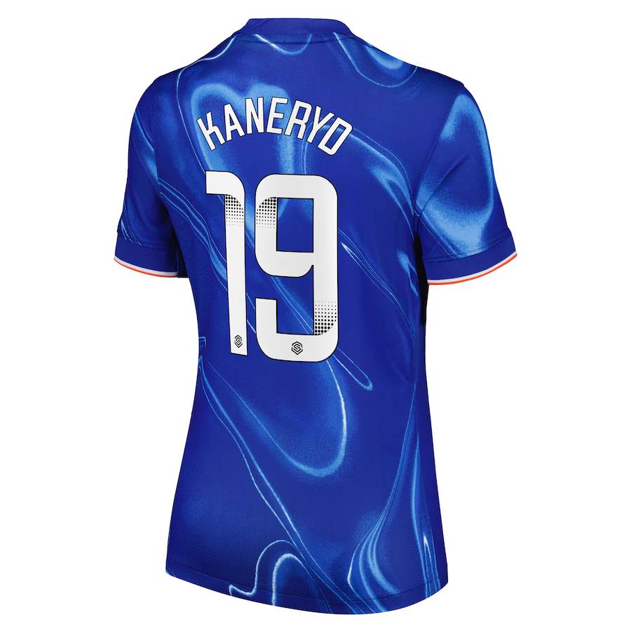 Chelsea FC chelsea wsl nike home stadium shirt 2024-25 – womens with kaneryd 19 printing Jerseys - Official Football Shirts UK