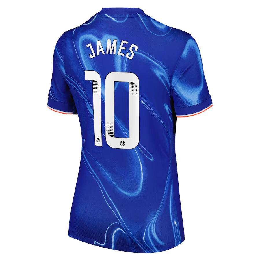 Chelsea FC chelsea wsl nike home stadium shirt 2024-25 – womens with james 10 printing Jerseys - Official Football Shirts UK