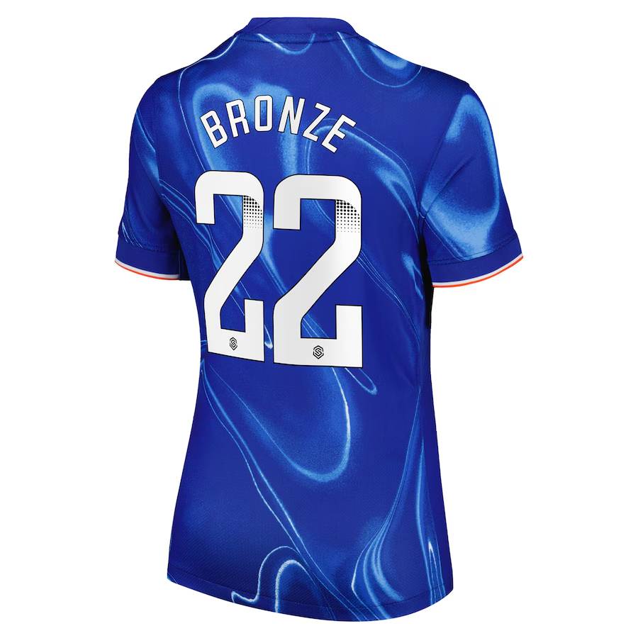 Chelsea FC chelsea wsl nike home stadium shirt 2024-25 – womens with bronze 22 printing Jerseys - Official Football Shirts UK