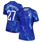 Chelsea FC chelsea wsl nike home stadium shirt 2024-25 – womens with jean-françois 27 printing Jerseys - Official Football Shirts UK