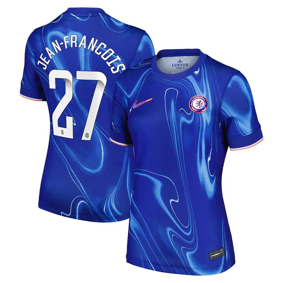 Chelsea FC chelsea wsl nike home stadium shirt 2024-25 – womens with jean-françois 27 printing Jerseys - Official Football Shirts UK