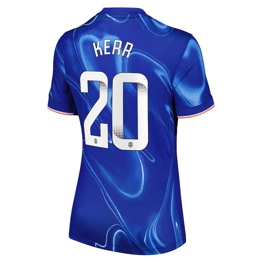 Chelsea FC chelsea wsl nike home stadium shirt 2024-25 – womens with kerr 20 printing Jerseys - Official Football Shirts UK