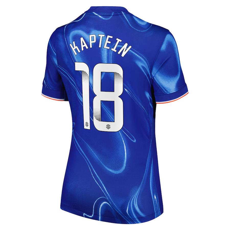 Chelsea FC chelsea wsl nike home stadium shirt 2024-25 – womens with kaptein 18 printing Jerseys - Official Football Shirts UK
